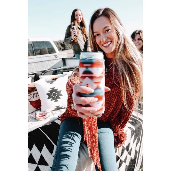 Aztec Tall Coozie 2-Pack - Picture 1 of 16